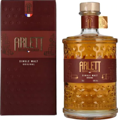 Image de ARLETT Original Single Malt Whisky 45% Vol. 0,7l en boîte cadeau
