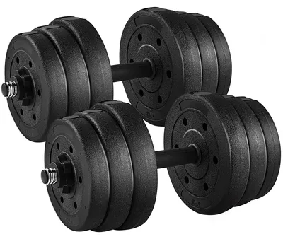 Produktbild von Yaheetech Hanteln 2er Hantelset verstellbar Kurzhanteln für Krafttraining/Fitnesstraining Hantel für Zuhause 25kg