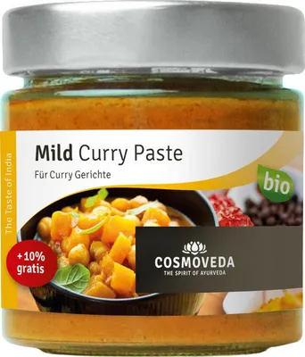 Produktbild von Cosmoveda - Mild Curry Paste - 175g