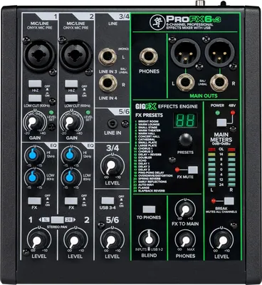 Obrázek produktu pro Mackie ProFX6v3 2051299-01