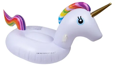 Productafbeelding van Swim Essentials Opblaasbare Eenhoorn XXL - Wit - Dreamscape