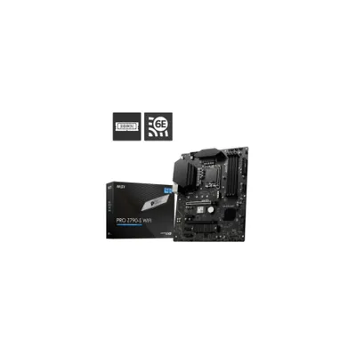 Produktbild von MSI PRO Z790-S WIFI, Intel, LGA 1700, Intel® Celeron®, Intel® Pentium® Gold, LGA 1700, DDR5-SDRAM, 192 GB