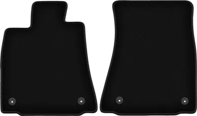 Image de Wielganizator Tapis avant de sol velours sur-mesure pour Lexus IS III (2013-, berline) noir, jeu 2 pièces, fixations
