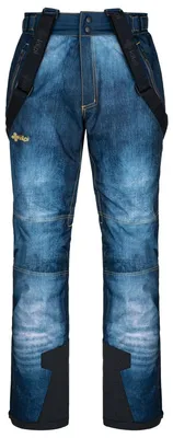 Productafbeelding van Heren ski broek KILPI DENIMO-M SM0407KI, donkerblauw, maat: XS