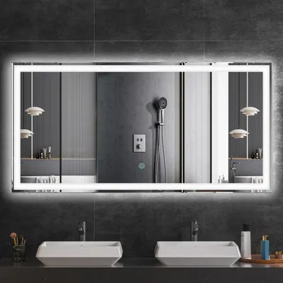 Zdjęcie produktu dla LOMAZOO lustro MEMPHIS 120 × 160 cm, LED
