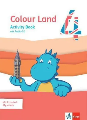 Obrázek produktu pro Colour Land 4. Ab Klasse 3. Activity Book mit Audio-CD Klasse 4