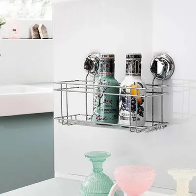 Obrázok produktu pre Držiak na fľaše vákuový BESTLOCK KITCHEN chróm 30 cm COMPACTOR