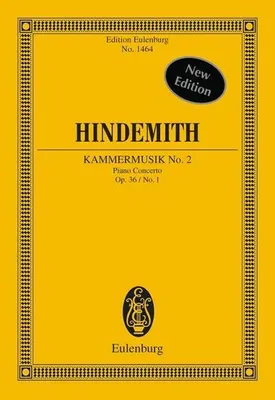 Zdjęcie produktu dla Hindemith, P: Kammermusik Nr. 2 op. 36