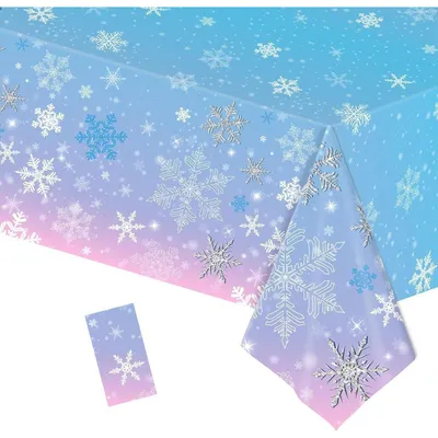 Zdjęcie produktu dla Obrus "Kraina Lodu" (Frozen), wielokolorowy, plastikowy, 1 sztuka