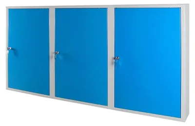 Produktbild von ADB Werkzeugwandschrank mit 3 Türen und 4 Fachböden
