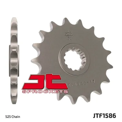 Produktbild von JTSPROCKETS Kettenritzel JTF1586.17 Vorne Chromstahl