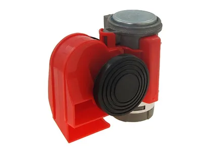 Immagine prodotto di Segnale acustico "Nautilus" con compressore, 24V, rosso
