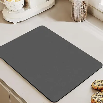 Produktbild von Unterlage für Kaffeemaschine, Silikonmatte für Küchenmaschinen, Anti-Rutsch und Wasserdicht Abtropfmatte Spüle, kaffeemaschine Matte, Coffee Mat, Kaffeematte, Abtropfmatte Geschirr (30x40cm)