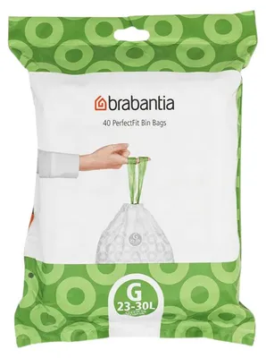 Produktbild von Brabantia PerfectFit Müllbeutel 23-30 L (G) 120 Stk