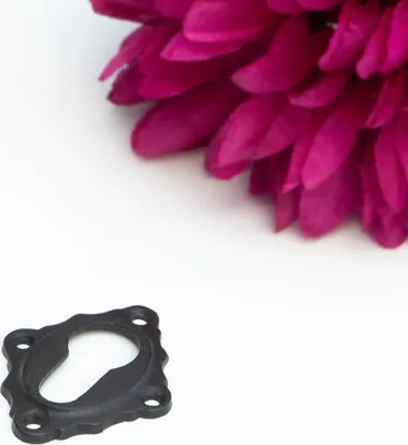 Produktbild von Schlüsselrosette für Haustüren(einzeln) - zeitloses Design |PZ| Eisen