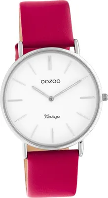 Immagine prodotto di Oozoo orologio da donna in pelle C20213 orologio analogico al quarzo bracciale rosa Serie Vintage D2UOC20213