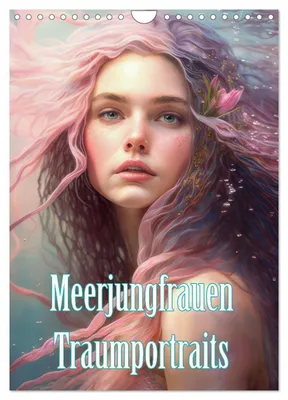 Produktbild von Meerjungfrauen Traumportraits (Wandkalender 2027 DIN A4 hoch), CALVENDO Monatskalender