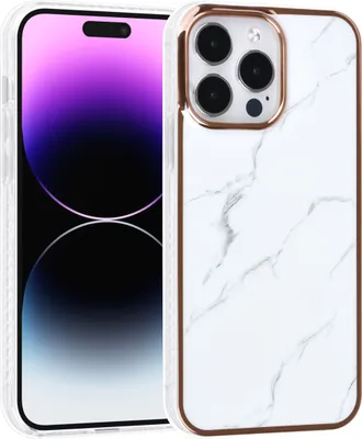 Zdjęcie produktu dla UNIQ Accessory iPhone 14 Pro Max TPU Backcover - Marble