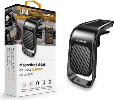 Obrázek produktu pro Magnetický držák do auta HA15, černý - Aligator