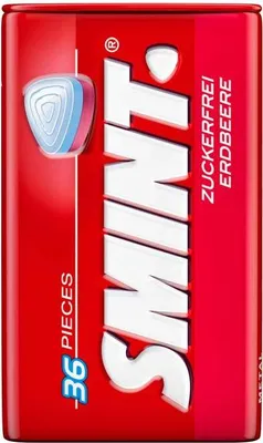 Produktbild von Smint Strawberry zuckerfrei 36er