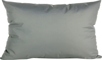 Produktbild von JACK 40x60cm Outdoor Lounge Kissen Dekokissen inkl. XXL-Füllung Wasserabweisend Sitzkissen Garten Stuhl Lotus Effekt, Farbe:Grau