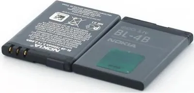 Produktbild von Akku für Nokia RM-258 Li-Ion 3,7 Volt 700 mAh schwarz.
