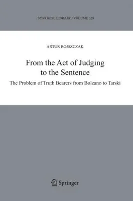 Obrázok produktu pre From the Act of Judging to the Sentence