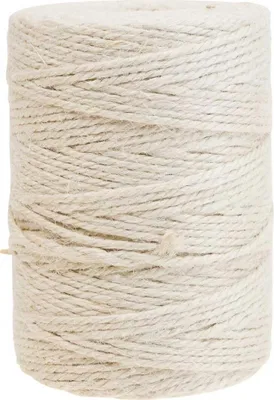 Produktbild von Juteschnur Weiß Ø3mm 150m Bastelkordel Dekoration