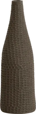 Produktbild von Vase - H 30 cm - Braun - synthetischer Kunststoff