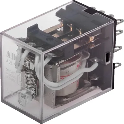 Produktbild von Relais 4x UM Kontakt 5A 14 Pin Spulenspannnung 12V DC Hutschiene