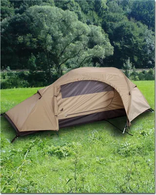 Image de Mil-Tec tente pour une personne, "Recom", coyote tan