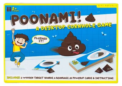 Productafbeelding van Gift Republic Spel - Poepgooien-spel (Poonami)