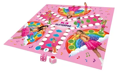 Produktbild von Studio 100 K3 Brettspiel – Glitzerpfad