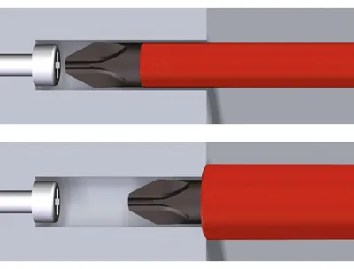 Imagen del producto de Wiha 41235 Wiha Schraubendreher-Set LiftUp electric SL/PZ/PlusMinus 41235 6-tlg.