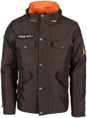 Produktbild von Helstons Trooper Motorrad Textiljacke, dunkelbraun, M