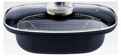 Produktbild von Aromabräter mit Einsatz 39 x 25 cm