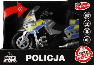 Immagine prodotto di Motorradpolizei Bo 21X15X11 Meine Stadt 1875
