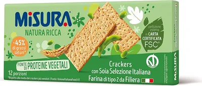 Produktbild von 3x Misura Soia 10x Crackers Cracker mit Soia 400g