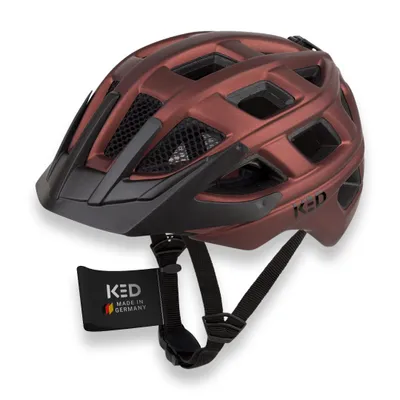 Produktbild von KED Kailu Jugend MTB Helm – Robuster Mountainbike-Helm Mit K-FIT Anpassungssystem & Sicherer Gurtführung Farbe: Kailu Maron Red Matt Größe: 53-59 (M)