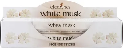 Produktbild von Something Different Elements Räucherstäbchen-Set Weißer Moschus, 6er-Packung SD1858 (Einheitsgröße) (Bunt)