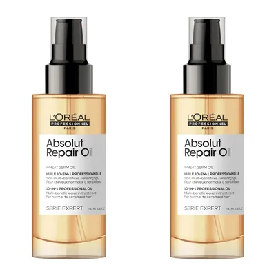Produktbild von L'Oréal Professionnel Serie Expert Absolut Repair 10-in-1 Oil 90 ml 2er Set