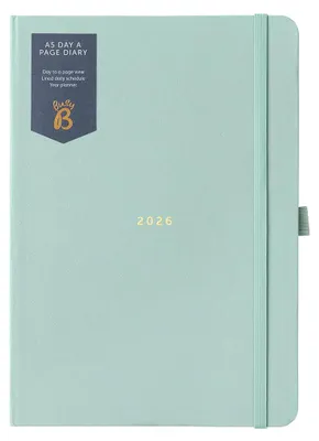 Image de Busy B - Agenda de poche A5 pour 2026 - Planificateur quotidien pour étudiants, professionnels et enseignants