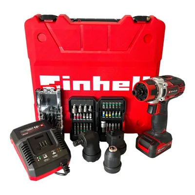 Produktbild von Einhell TE-CD 12/1 3X-Li +39 Akumulatorowa wiertarko-wkrętarka 12 V 30 Nm ( 4513597 ) + 1x akumulator 2,0 Ah + ładowarka + e-box