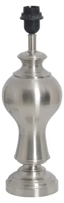 Zdjęcie produktu dla Lampa stołowa na nóżce Näve - Materiał: metal, tworzywo sztuczne - Kolor: jasna stal; 123650