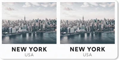Produktbild von MuchoWow® Schreibtischunterlage New York - Amerika - Wasser 80x40 cm - XXL Mauspad - Gaming Mauspad