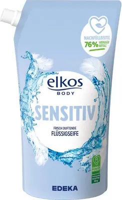 Obrázok produktu pre Elkos Sensitive tekuté mydlo 1l - jemná starostlivosť