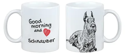 Imagen del producto de Art-Dog Taza de cerámica – Schnauzer I