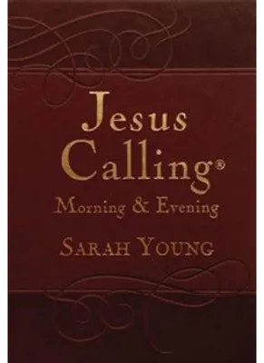 Image de Jesus Calling Morning and Evening, Brown Leathersoft Hardcover, with Scripture References