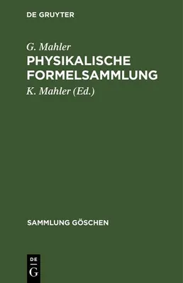 Produktbild von Physikalische Formelsammlung