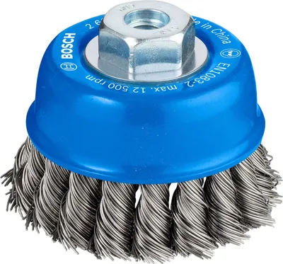 Obrázek produktu pro PRO Kovový těžký kartáč, 75 x 0,5 mm, závit